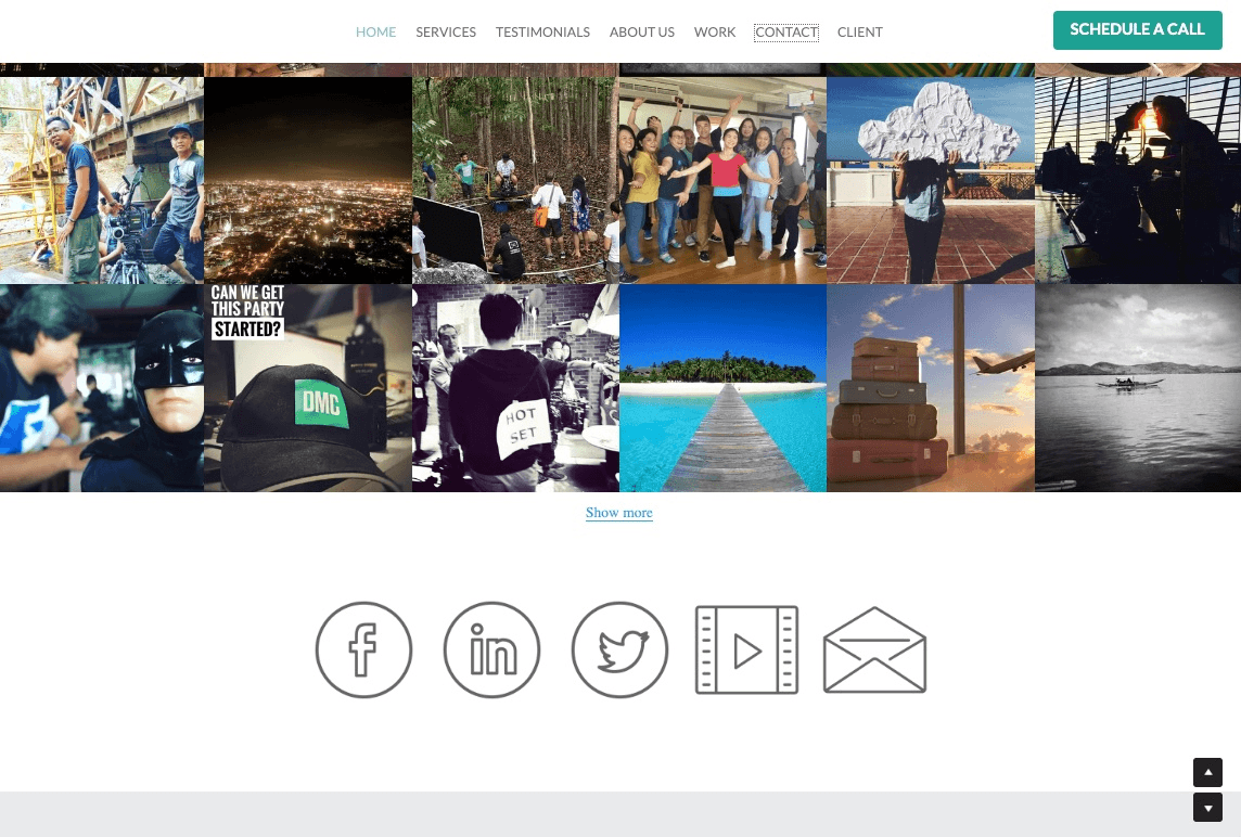 null DMC Website: Created with Strikingly
